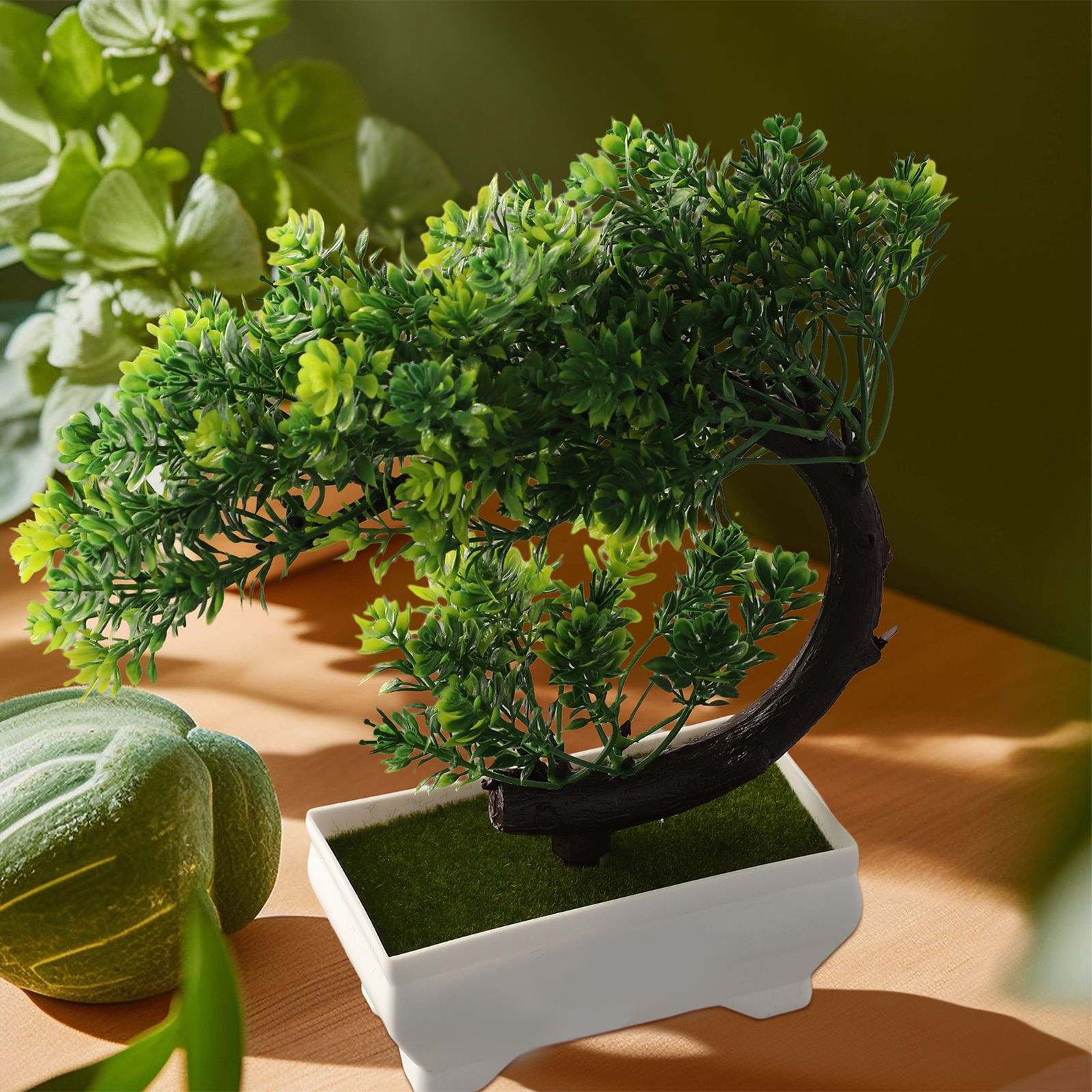 Bonsai Garden Desk - Adorno de bonsái en maceta de