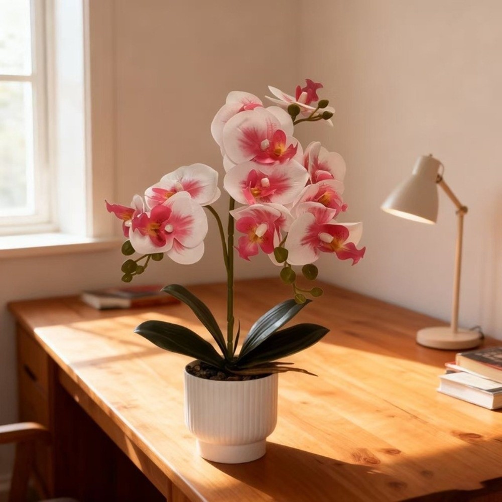 Orquídea Mariposa Artificial M - Bonsai Garden Kit reseña y precio