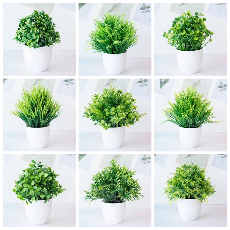 1 pieza de planta artificial v - Bonsai Garden Desk reseña y precio