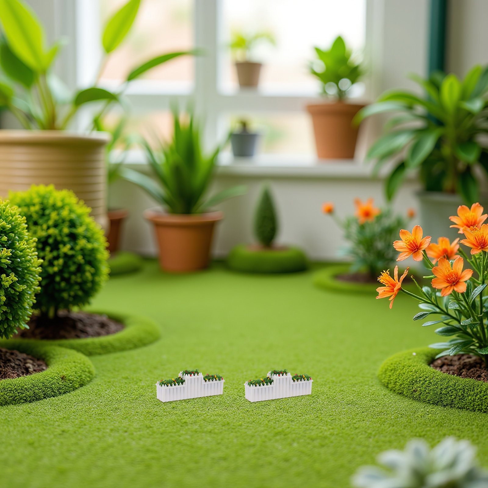6 Piezas de Plantas Bonsái en  - Bonsai Garden Desk reseña y precio