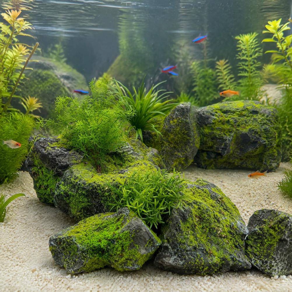 Rocas de Musgo Artificial para - Bonsai Garden Backyard reseña y precio