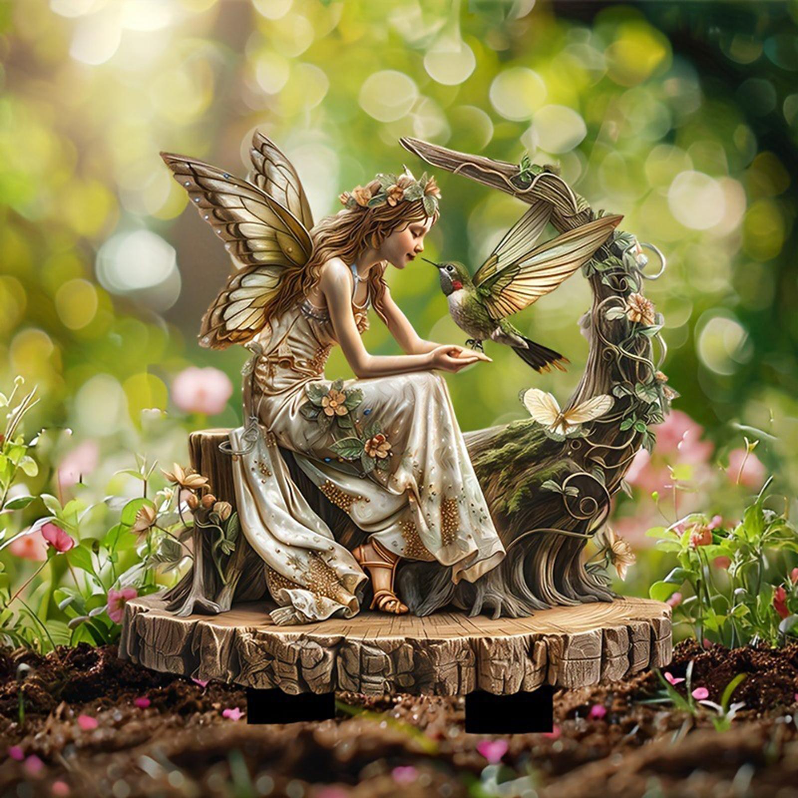 Estaca decorativa de hadas par - Bonsai Garden Kit reseña y precio
